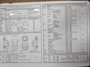 Документация на автомобиль Kia K5 из Южной Кореи